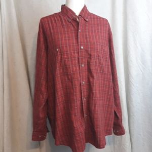 Wrangler red flannel mens size large*SUMMER DEAL*